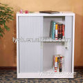 Exquisite Metal Tambour Door Cabinet